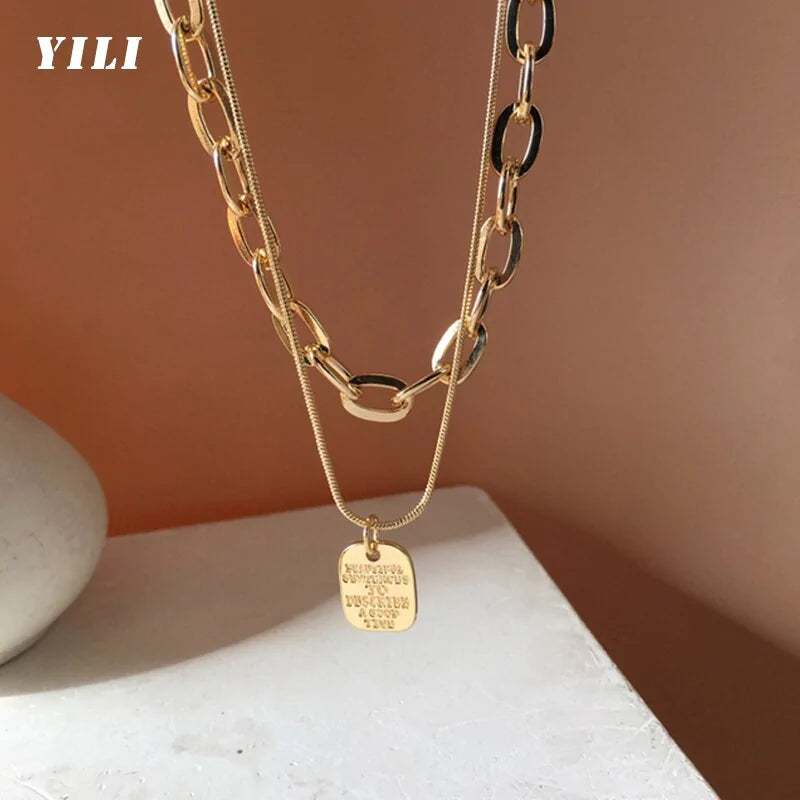 2021 Gothic Double Stainless Steel Chain