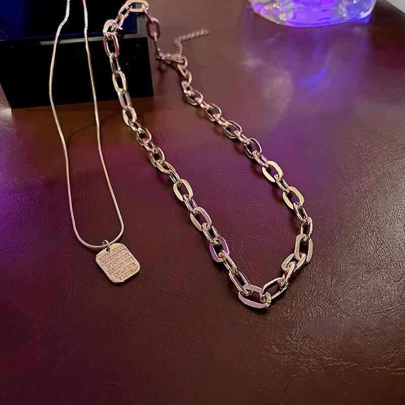 2021 Gothic Double Stainless Steel Chain